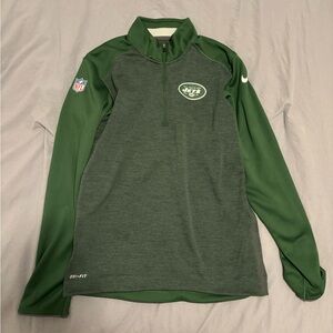 Official NFL Nike Jets women’s quarter zip